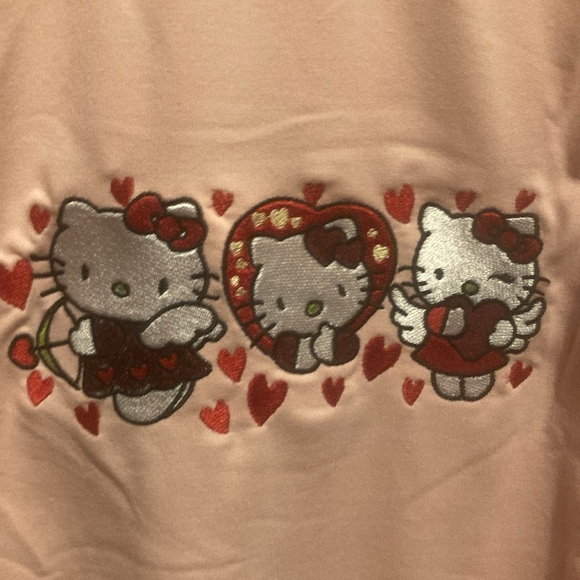 Women’s Hello Kitty Crewneck Sweater - Picture 3 of 3